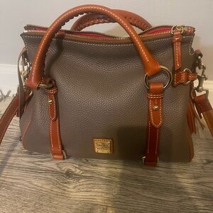 Dooney & Bourke Elephant and Brown Satchel